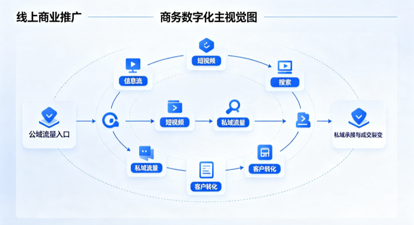 澄迈县线上商业推广怎么做？全域流量闭环搭建与低成本转化实战指南
